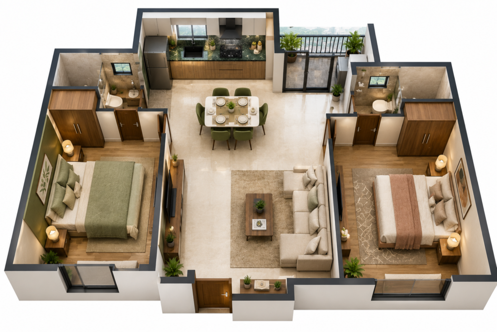 How to Design the Perfect 2BHK